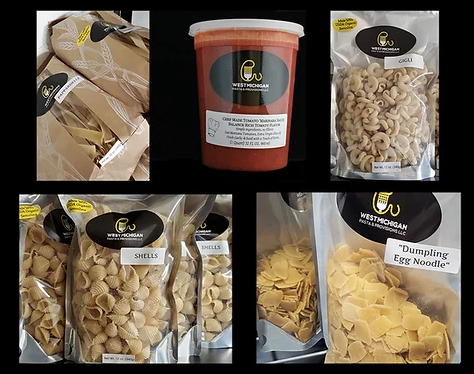 4 Pastas and 2 Sauces — West Michigan Pasta & Provisions